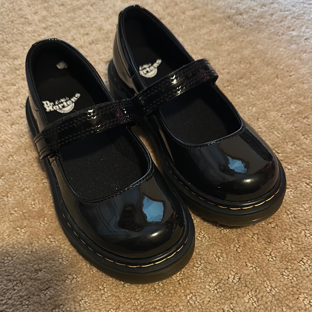 Dr. Martens Black Dress Shoes Patent Leather Loafers